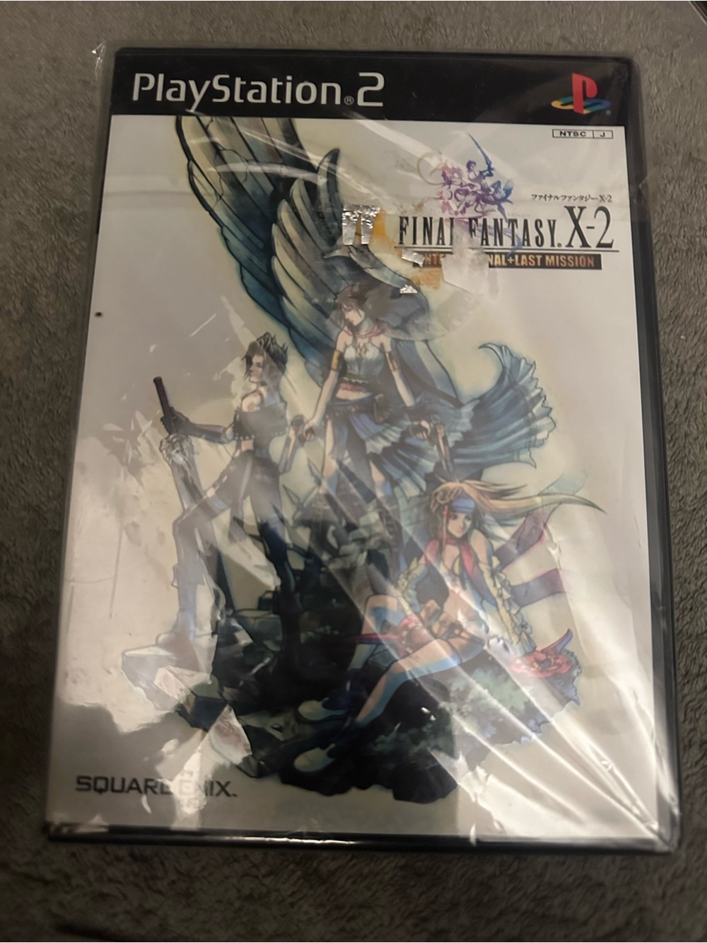 Final Fantasy X-2: International + Last Mission (PlayStation 2) - White